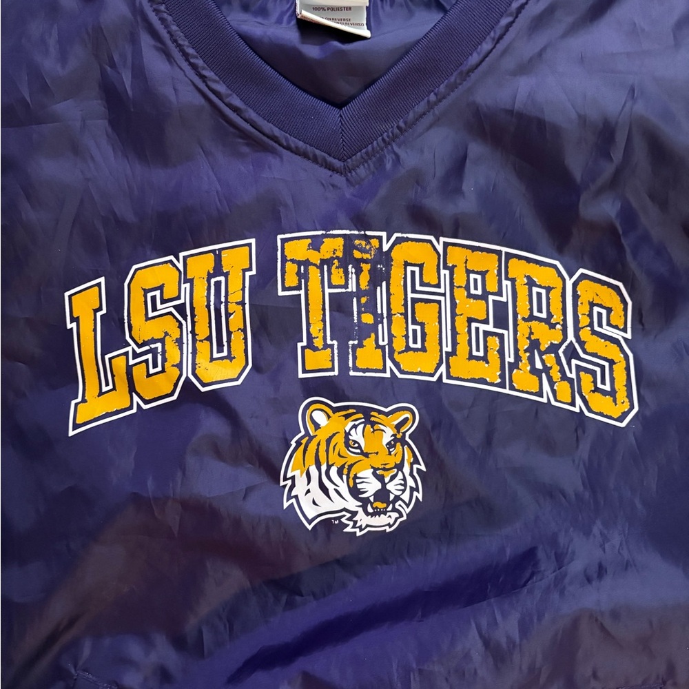LSU Tigers Windbreaker - Purple